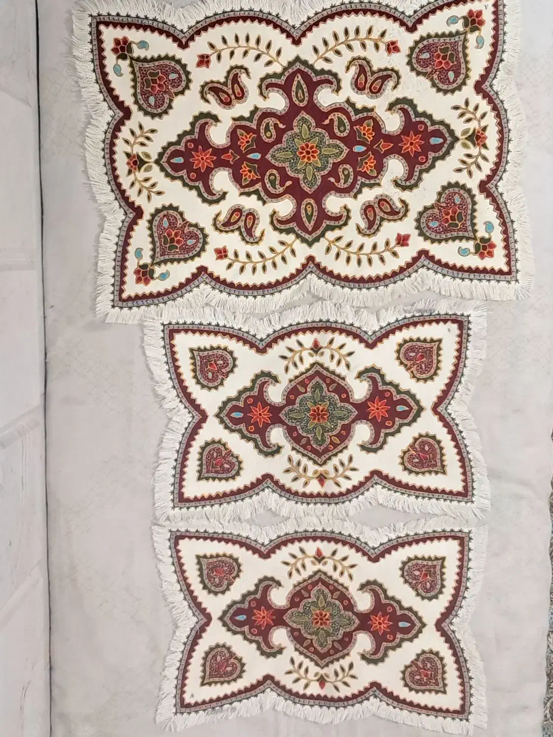 پته رومیزی جادستمالی کوسن|پرده، رانر، رومیزی|تهران, افسریه جنوبی|دیوار