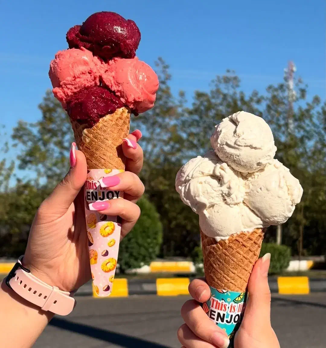 نیروی کار در بستنی فروشی|استخدام خدمات فروشگاه و رستوران|خمام, |دیوار