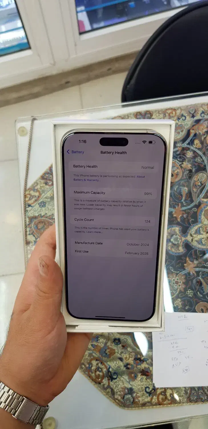 iphone 16 promax 256 Za|موبایل|زنجان, |دیوار