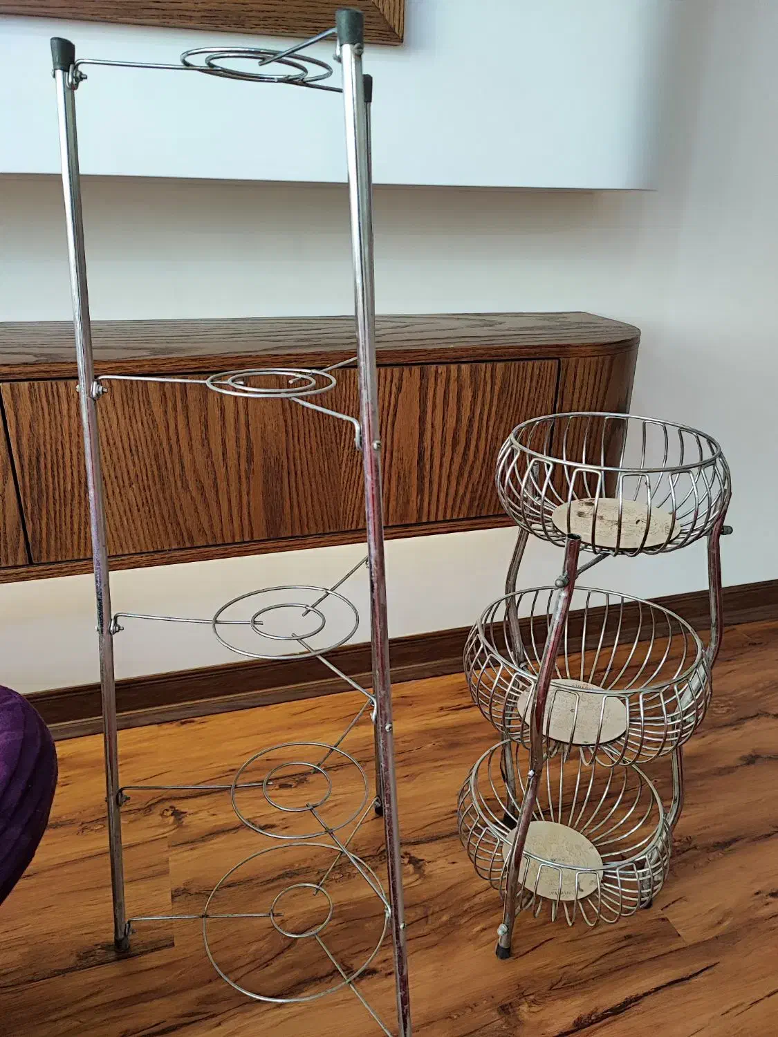 سبد سیب زمینی پیاز و استند قابلمه و ماهیتابه|آب‌چکان و نظم‌دهنده ظروف|تهران, امیریه|دیوار