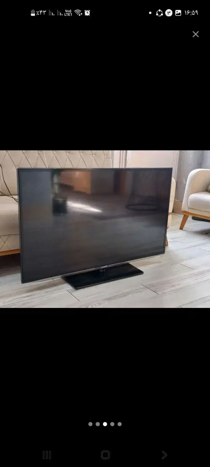 میز تحریر وتلویزیون سامسونگ 46 اصل کره|میز تحریر و کامپیوتر|شیراز, شهرک مدرس|دیوار