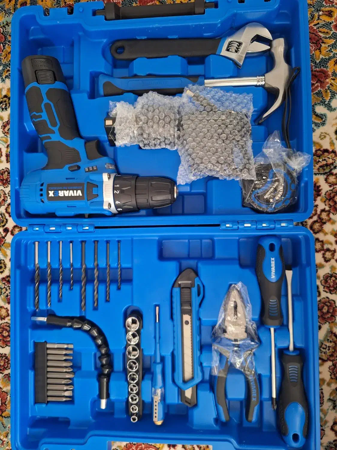 کیت کامل دریل شارژی اصلی|ابزارآلات|سیرجان, |دیوار