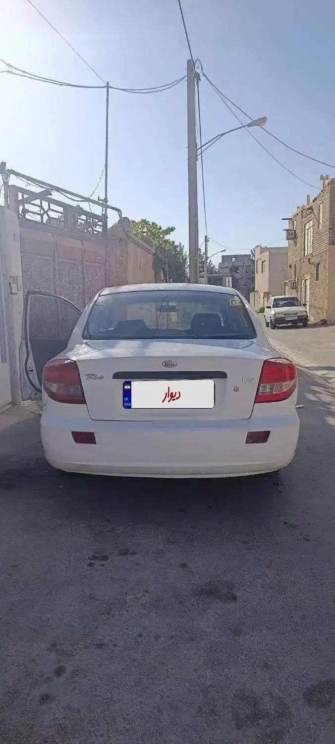 ریو درجه یک ترو تمیز متور گیر بکس فنی سالم|خودرو سواری و وانت|شاهین‌شهر, سعدی شمالی|دیوار