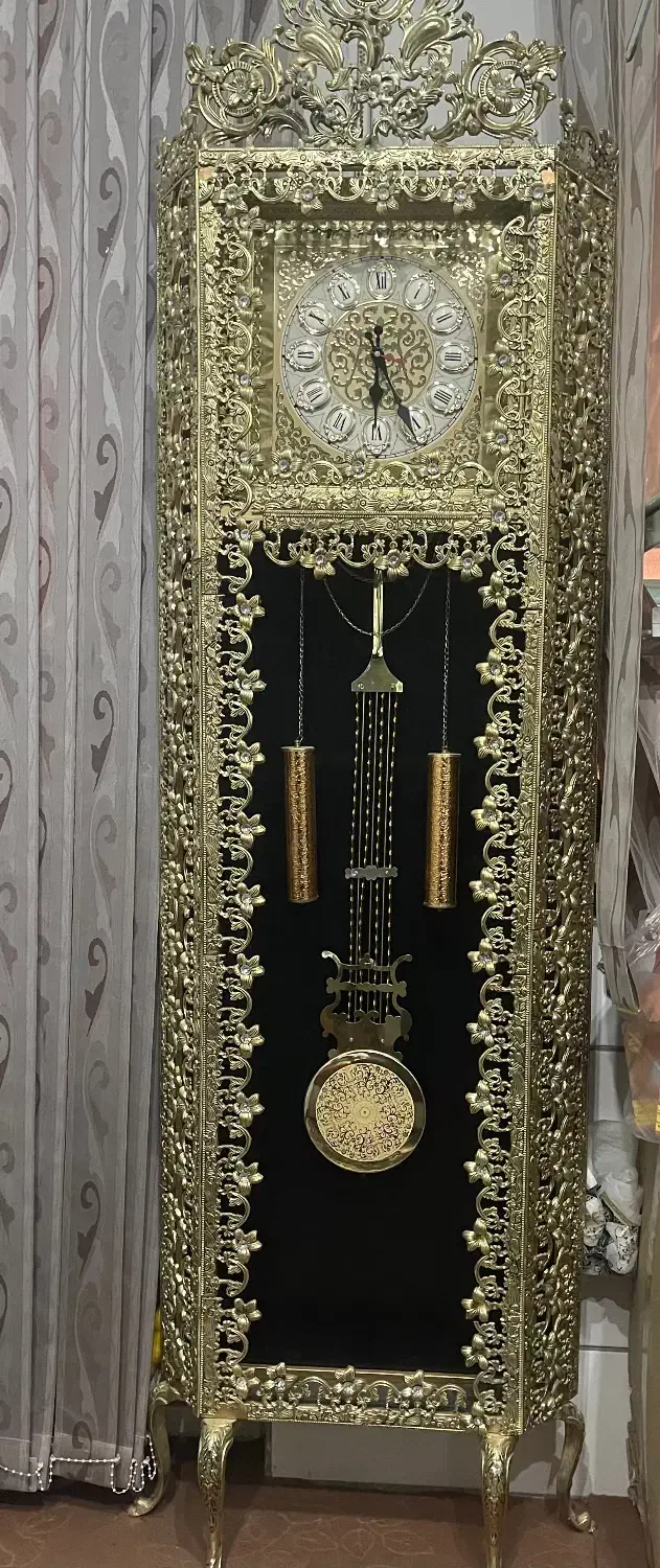 ساعت ایستاده برنجی|ساعت دیواری و تزئینی|شهرکرد, |دیوار