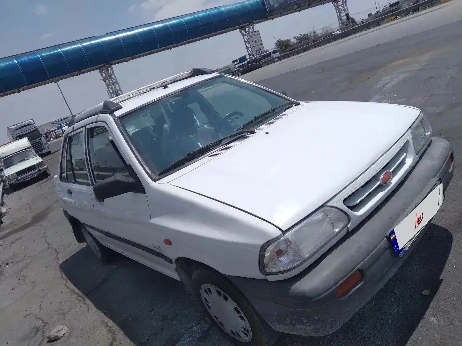 پراید ۸۹ بی رنگ|خودرو سواری و وانت|میانه, |دیوار