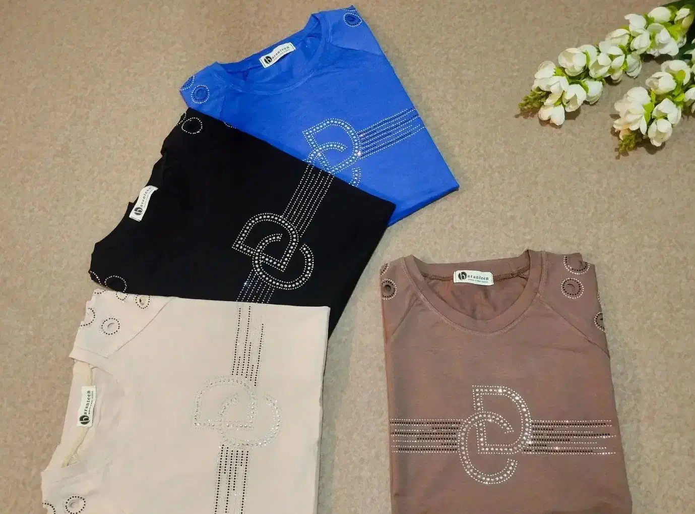 تیشرت ویسکوز مناسب برای هدیه روز زن|لباس|ملایر, |دیوار