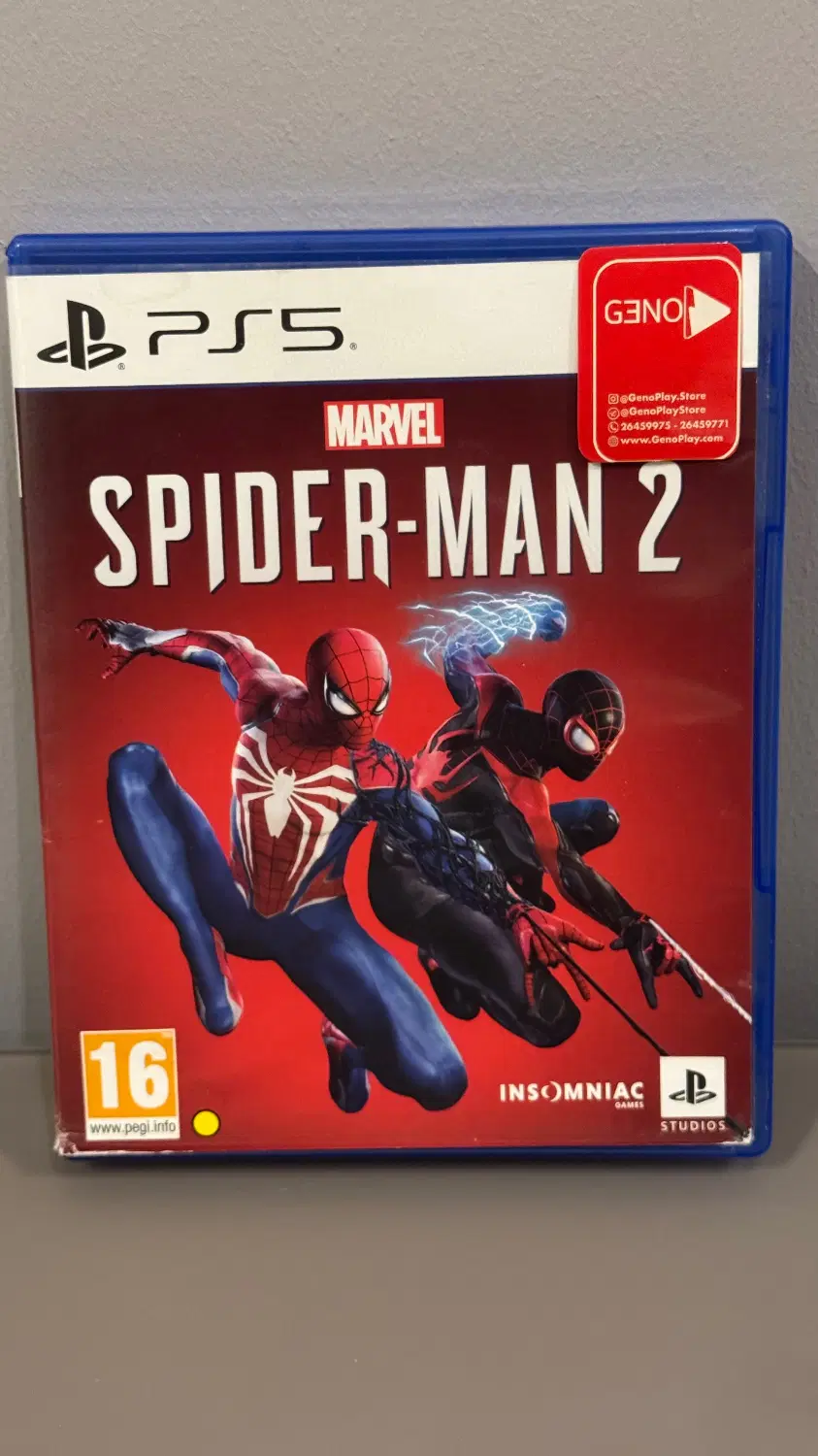CD spider man2 PS5|کنسول، بازی ویدئویی و آنلاین|تهران, ازگل|دیوار