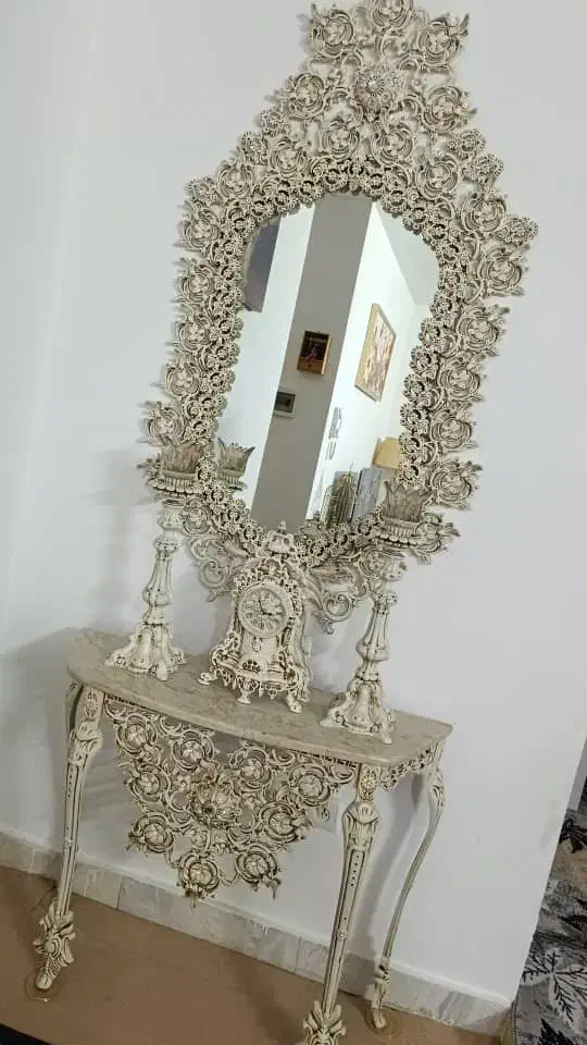 آینه کنسول|بوفه، ویترین، کنسول|دورود, |دیوار