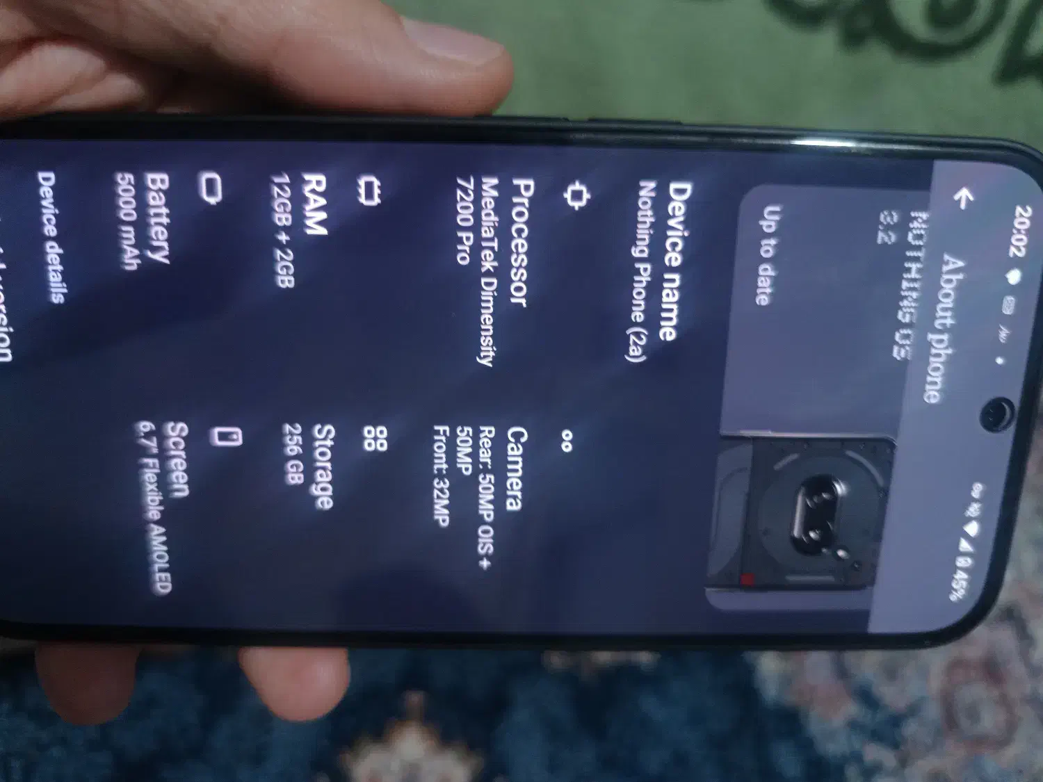 گوشی ناتینگ فون2A|موبایل|کرج, شهرک جهان‌نما|دیوار
