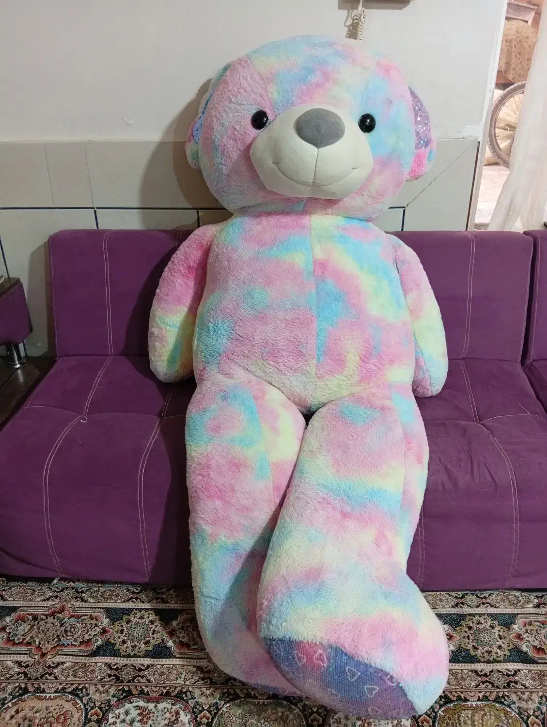 عروسک خرس دو متری بارنگ استثنایی|اسباببازی بچه|خمینیشهر, |دیوار