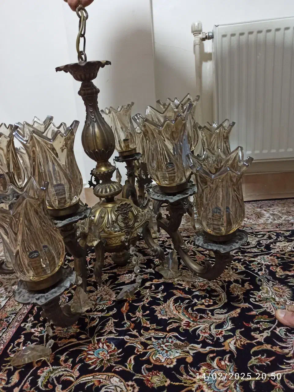 لوستر برنز|لوستر و چراغ آویز|تهران, خرمشهر|دیوار