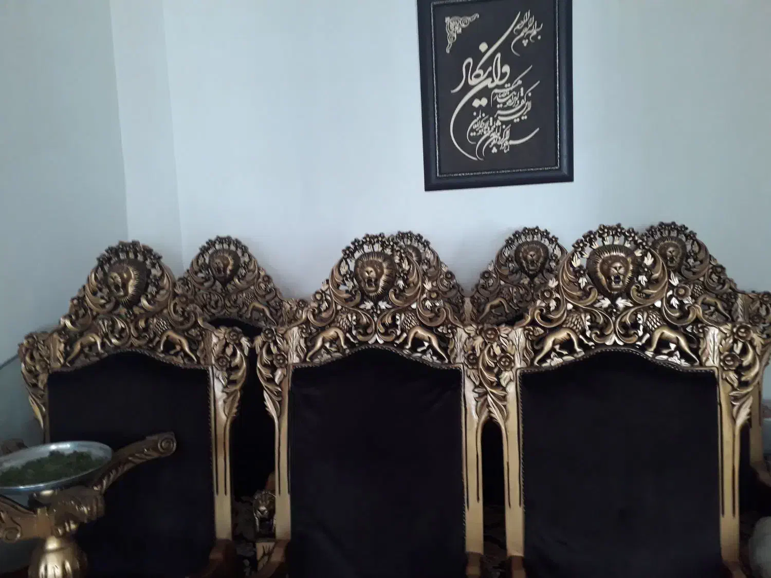 مبل سلطنتی وتخت نوجوان|مبلمان خانگی و میز عسلی|بروجرد, |دیوار