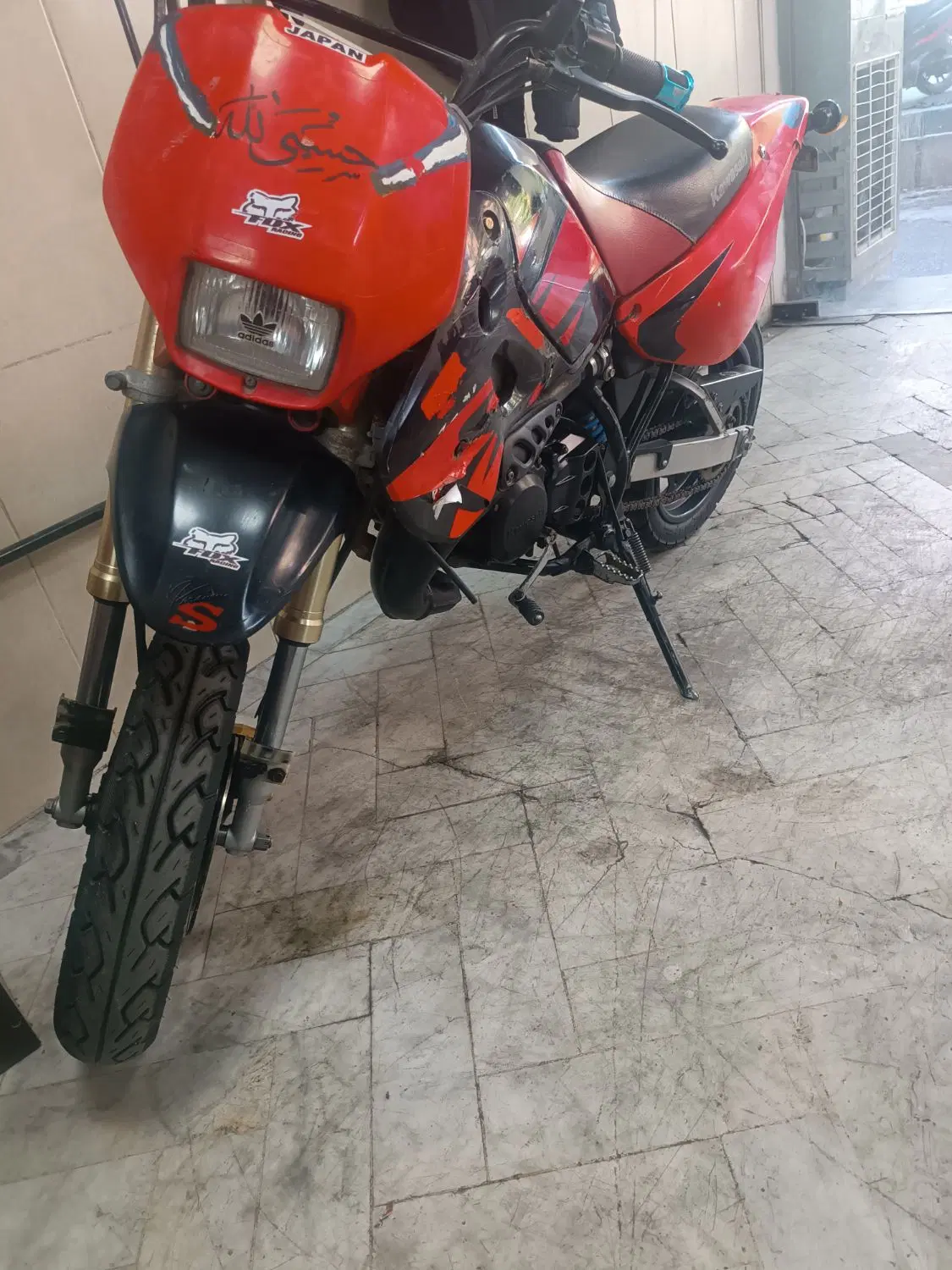 kawasaki ksr|موتورسیکلت|تهران, قیام|دیوار