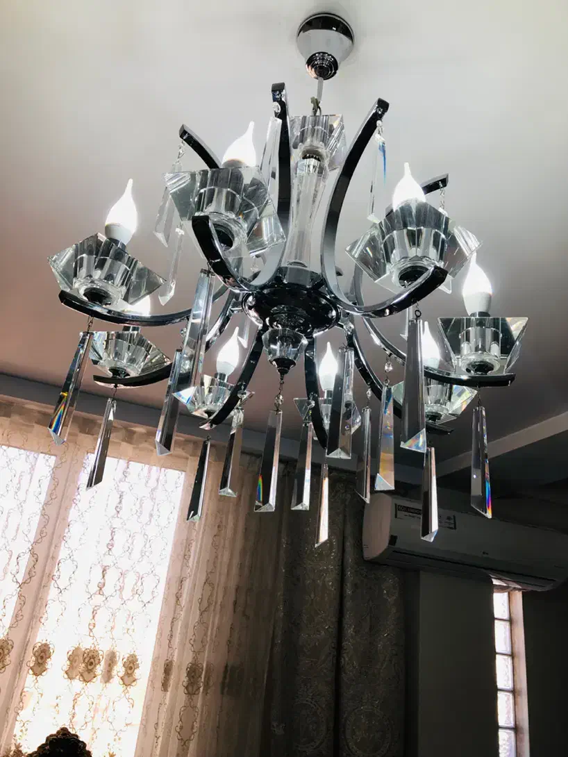 لوستر کریستال وارداتی|لوستر و چراغ آویز|فردیس, فردیس|دیوار