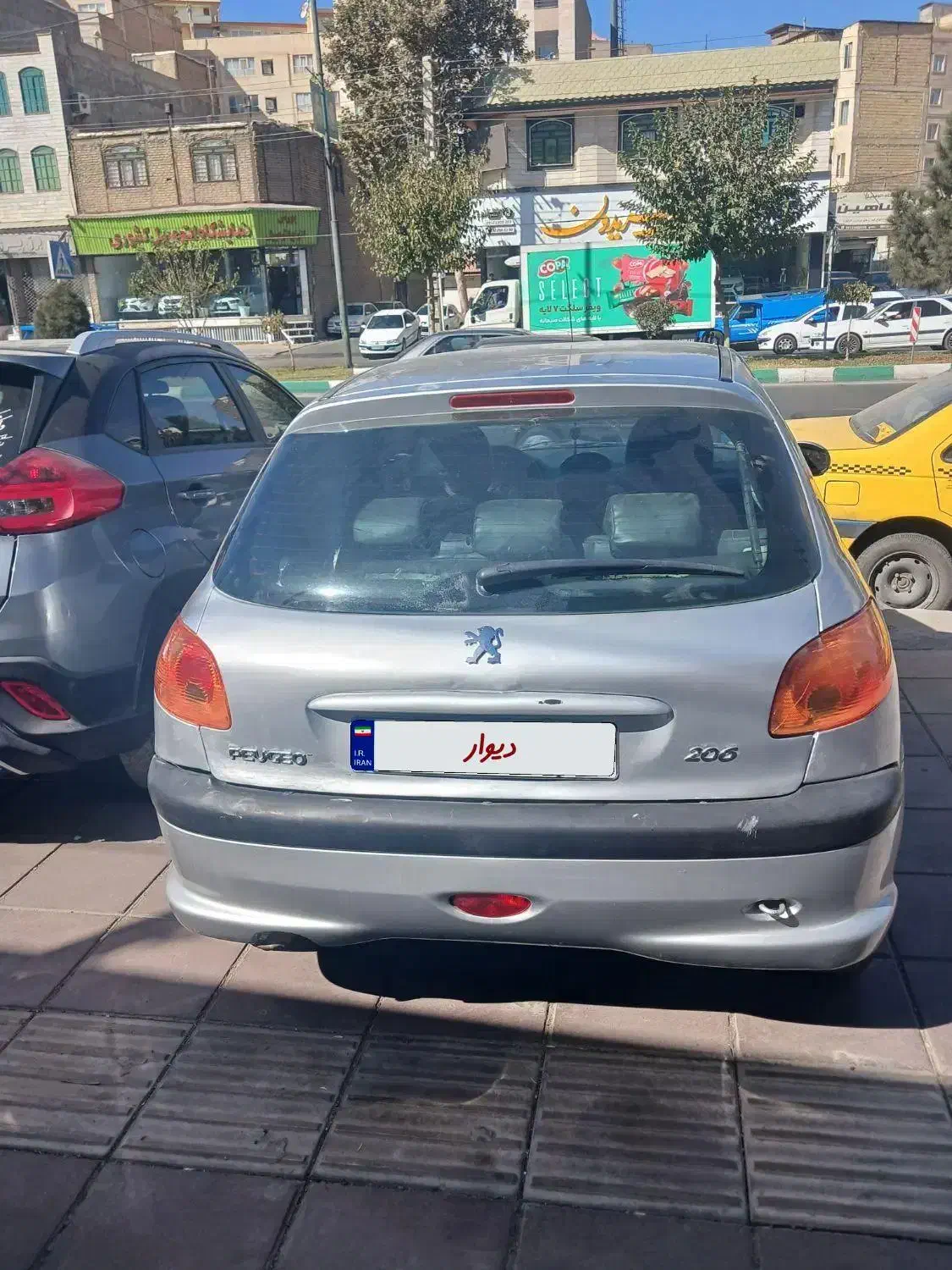 206 مدل ۸۳|خودرو سواری و وانت|مشکیندشت, |دیوار