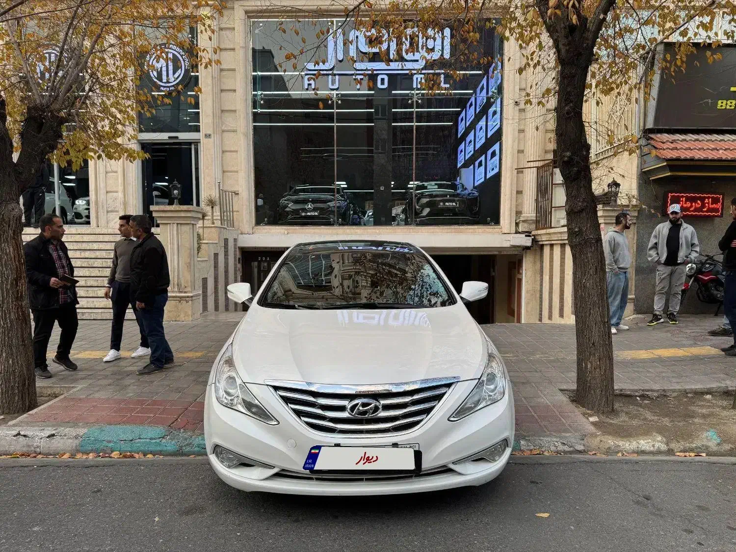 هیوندای سوناتا YF مدل 2014|خودرو سواری و وانت|تهران, درختی|دیوار