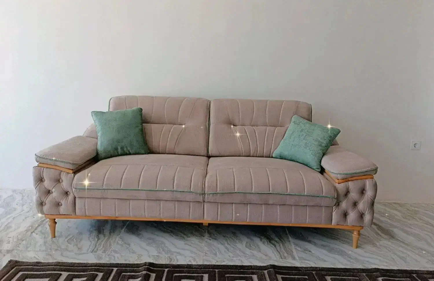 مبلمان۸ نفره|مبلمان خانگی و میز عسلی|گرمسار, |دیوار