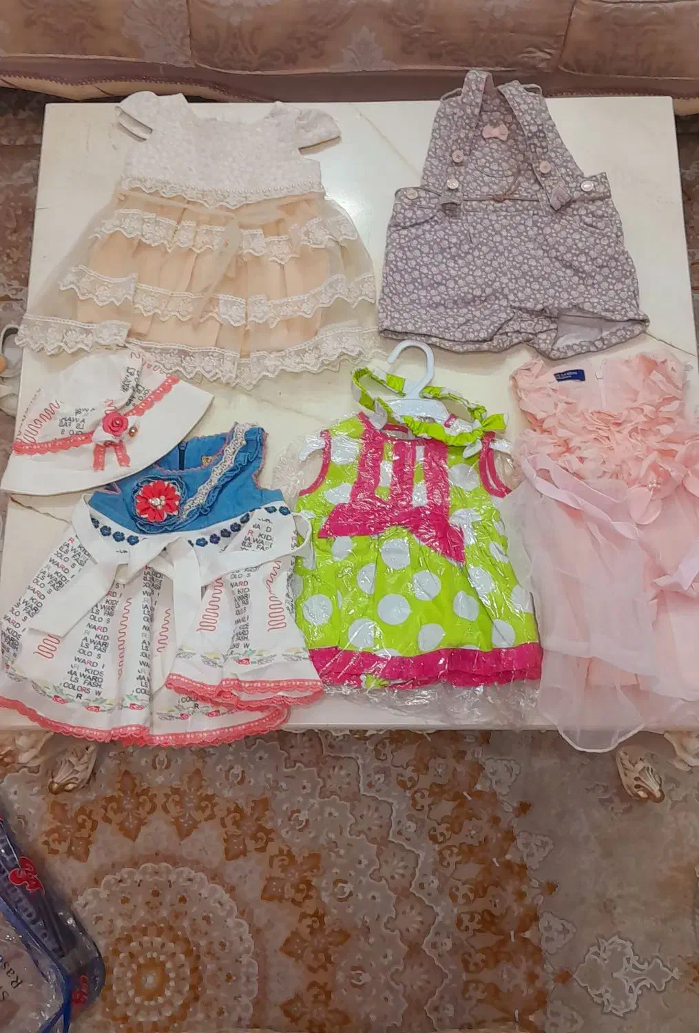 لباس دخترانه در سایز های مختلف نو|کفش و لباس بچه|اسلامشهر, شهرک الهیه|دیوار