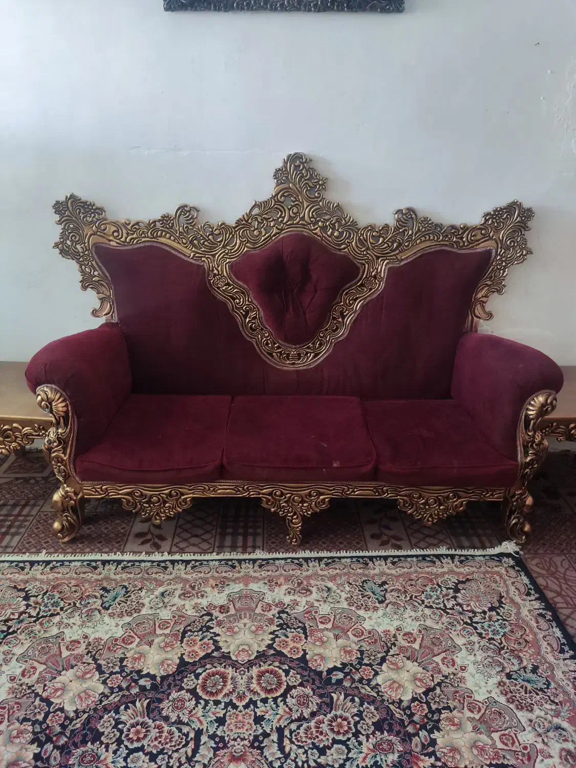 مبل طرح سلطنتی|مبلمان خانگی و میز عسلی|مرند, |دیوار