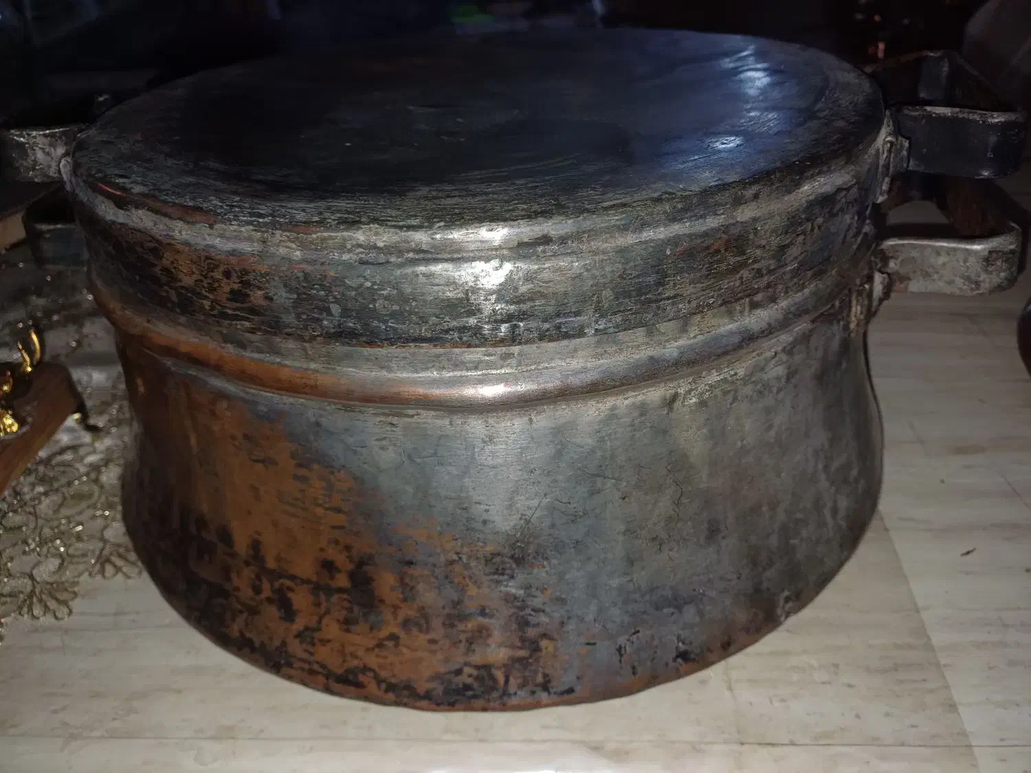 دیگ مسی ۲۰نفره|ظروف پختوپز|چناران, |دیوار