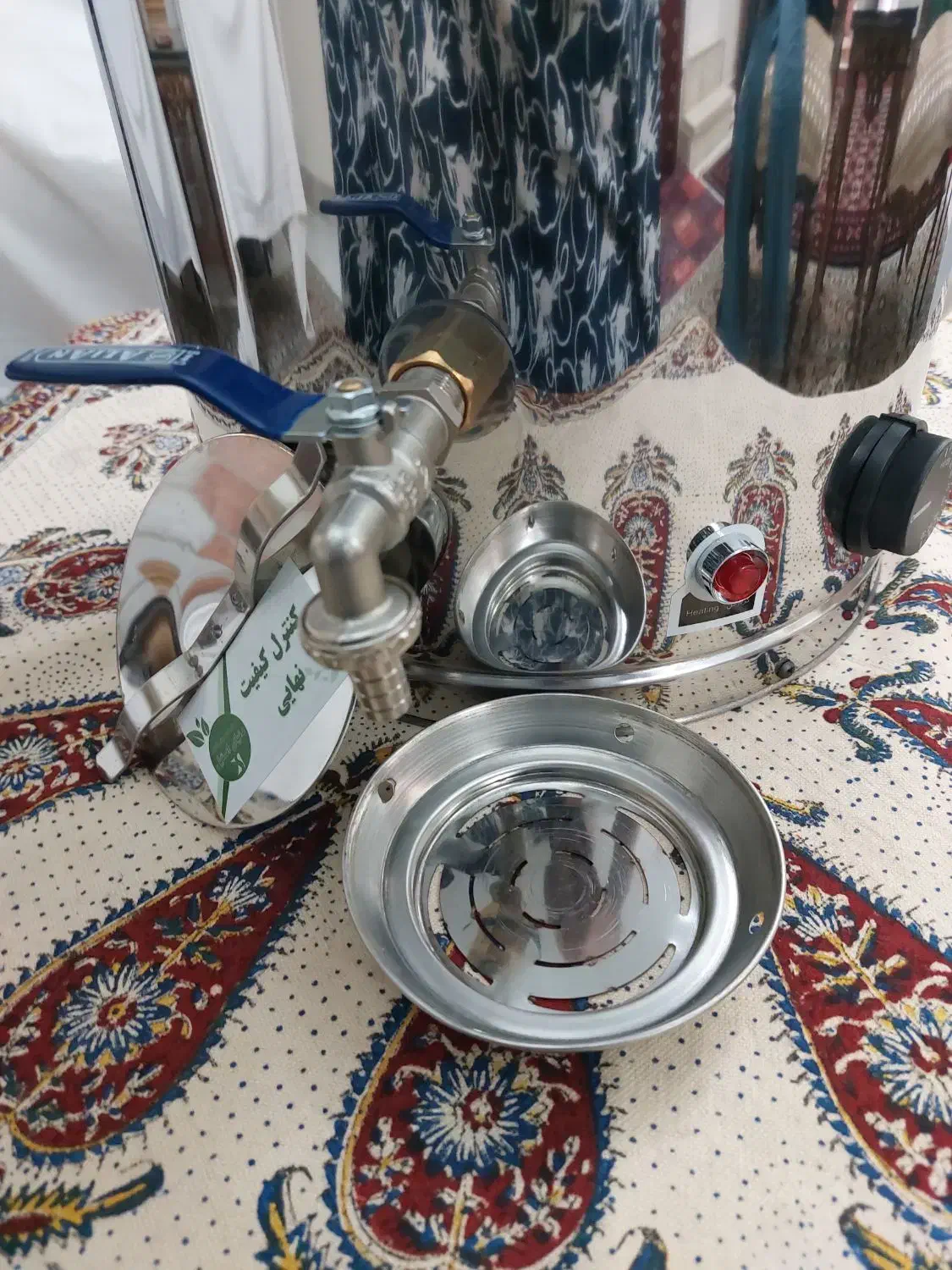 سماور برقی ۲۰ لیتری نو|سماور، چایساز، قهوهساز|تهران, خانی آباد نو شمالی|دیوار