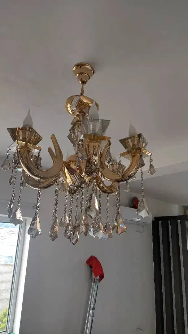 لوستر|لوستر و چراغ آویز|لشت نشا, |دیوار