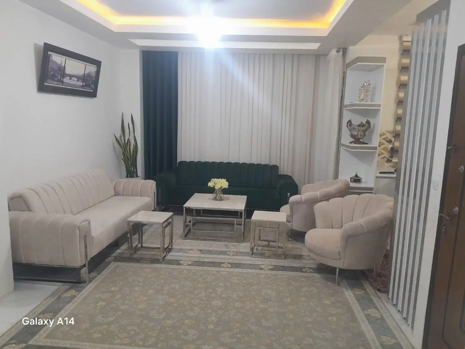 مبل راحتی صدفی نو|مبلمان خانگی و میز عسلی|قزوین, |دیوار