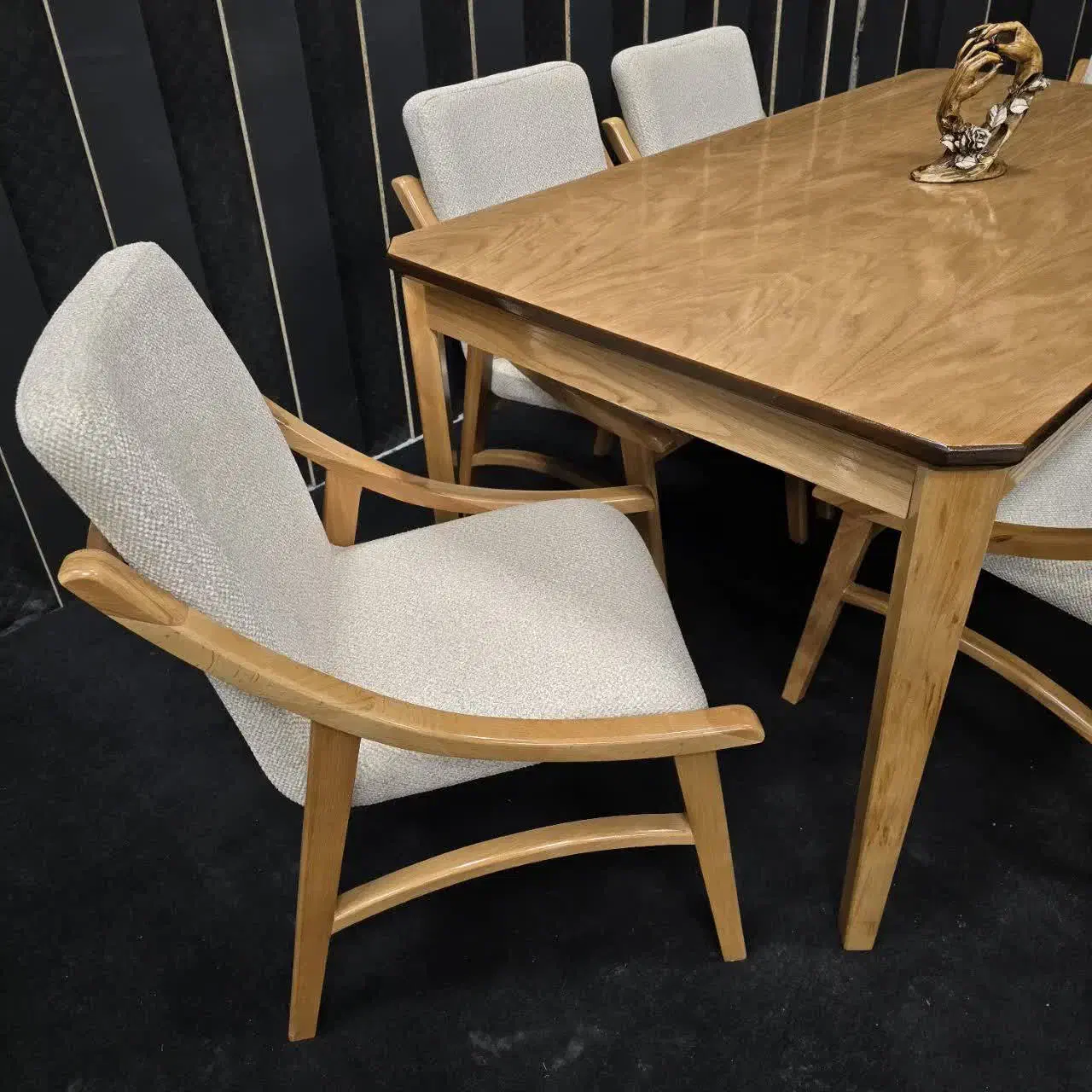 میزغذاخوری چوب راش|میز و صندلی غذاخوری|یاسوج, |دیوار