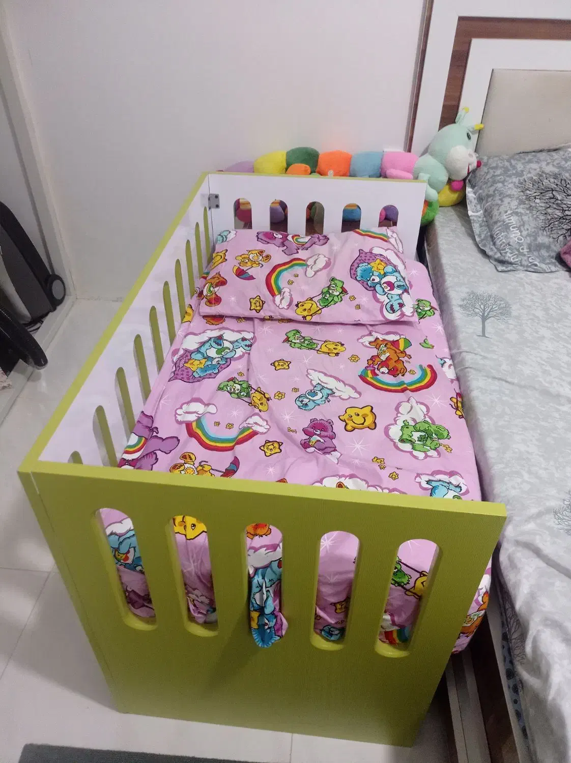 تخت کنار مادر|تخت و صندلی بچه|گرگان, |دیوار