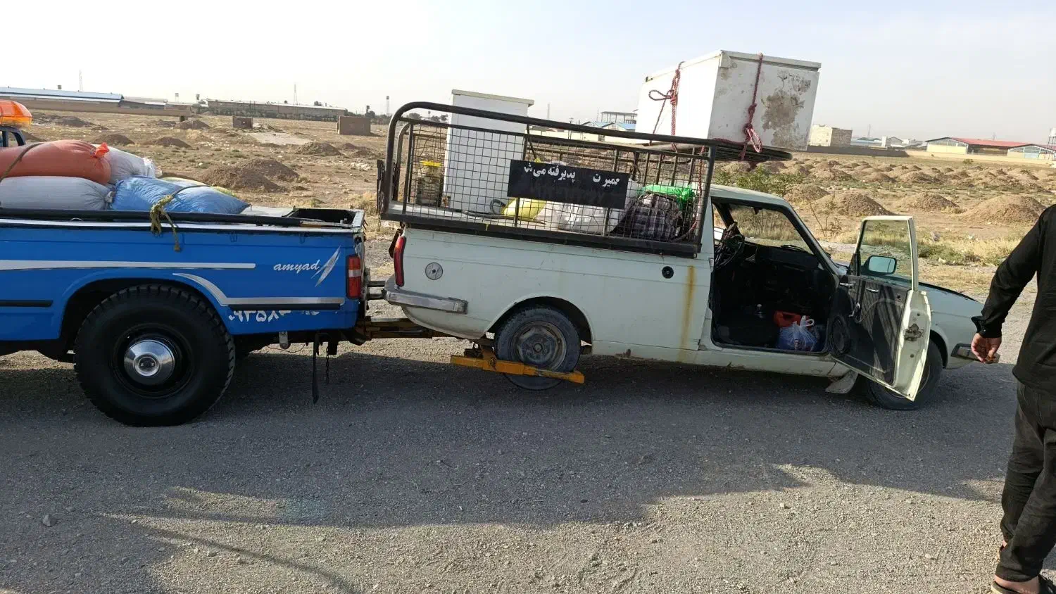 امداد خودرو جرثقیل یدک کش چرخگیر شبانه روزی|خدمات حمل و نقل|کرج, گلشهر|دیوار