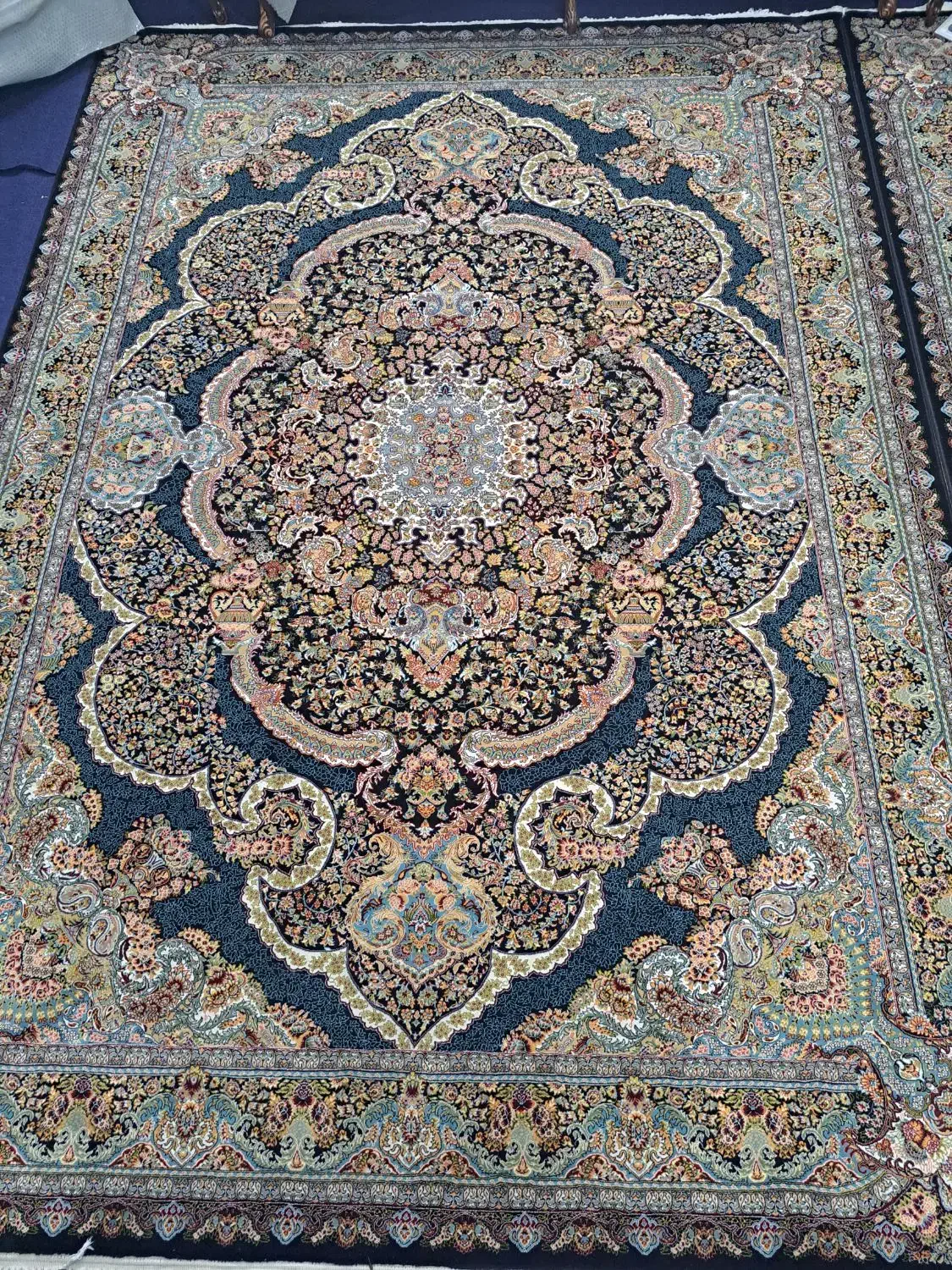 فرش ۹ متری|فرش|ساوه, |دیوار