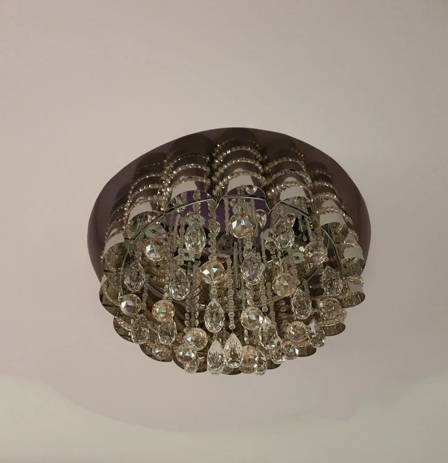 لوستر کریستال کنترلی|لوستر و چراغ آویز|بندر انزلی, تهران|دیوار