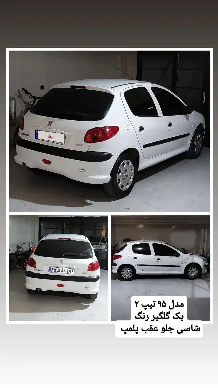 ۲۰۶ تیپ ۳|خودرو سواری و وانت|پارسآباد, |دیوار