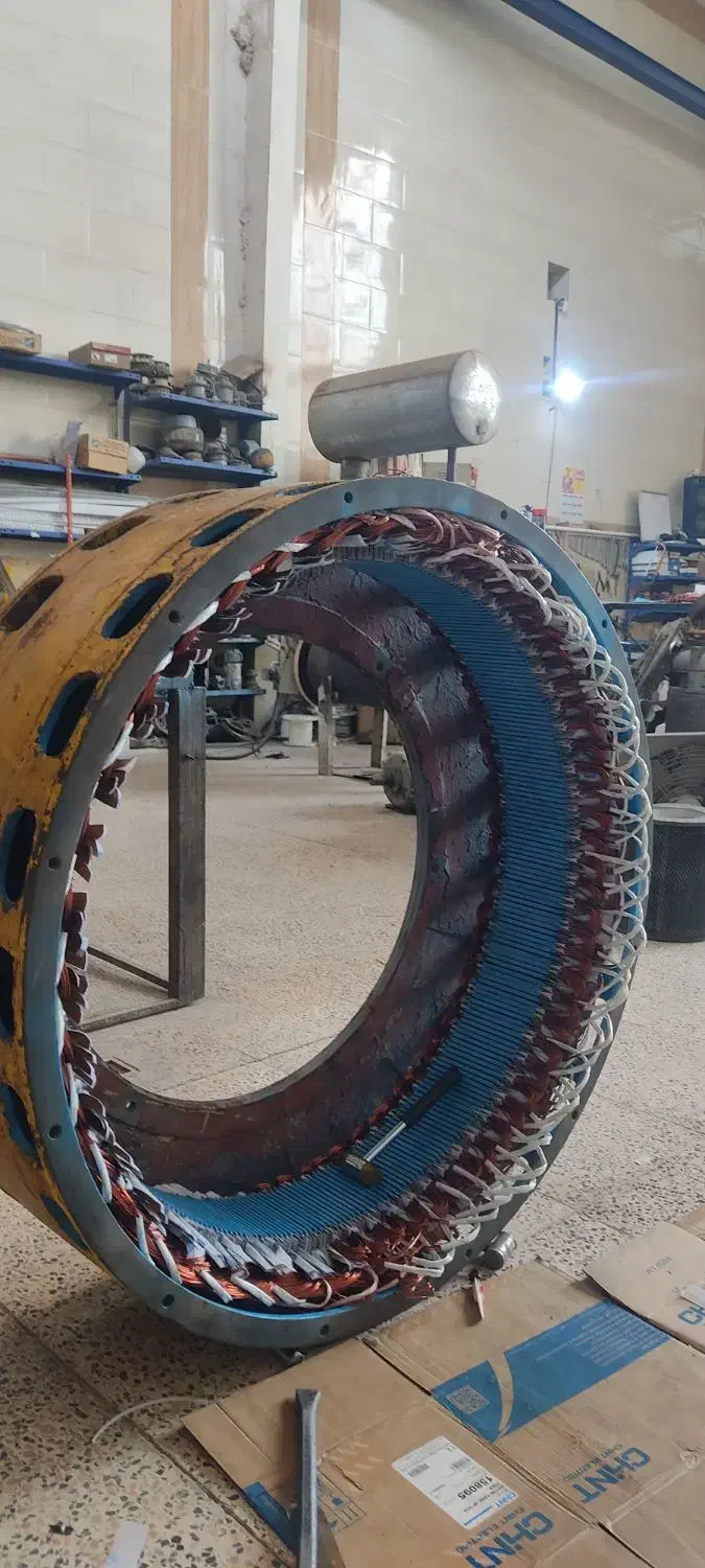 سیم پیچی و فروش الکترو موتور صنعتی و کشاورزی|ماشین‌آلات صنعتی|اصفهان, باغ فدک|دیوار