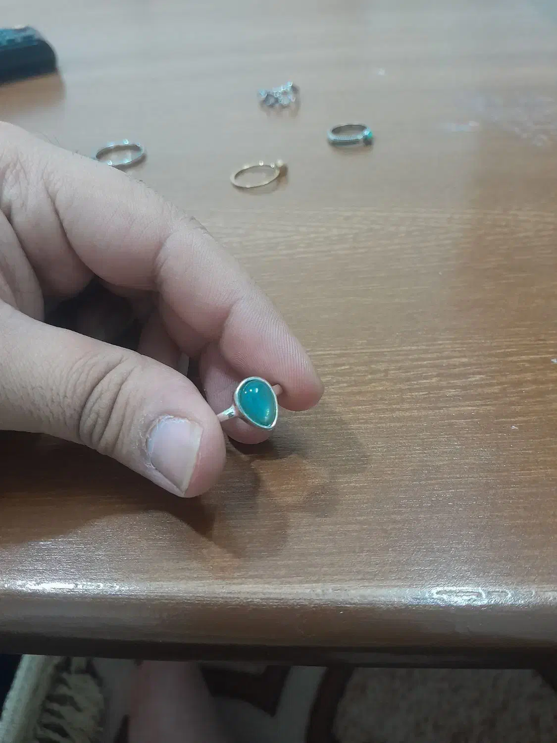 انگشتر با قیمت مناسب|بدلیجات|لنگرود, |دیوار