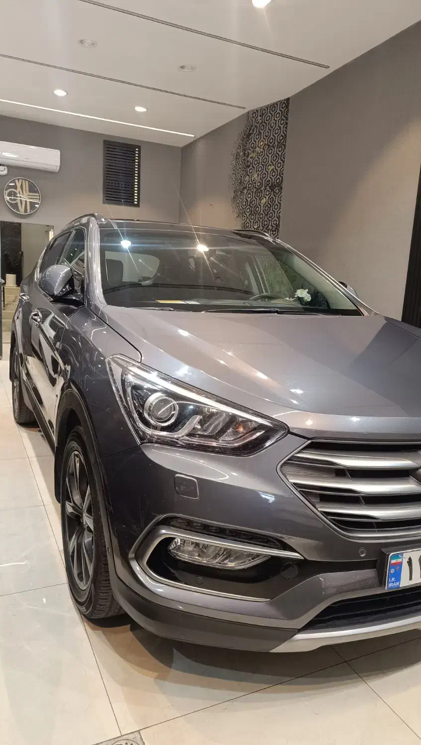 سانتافه ۲۰۱۷ خاکستری|خودرو سواری و وانت|زنجان, |دیوار