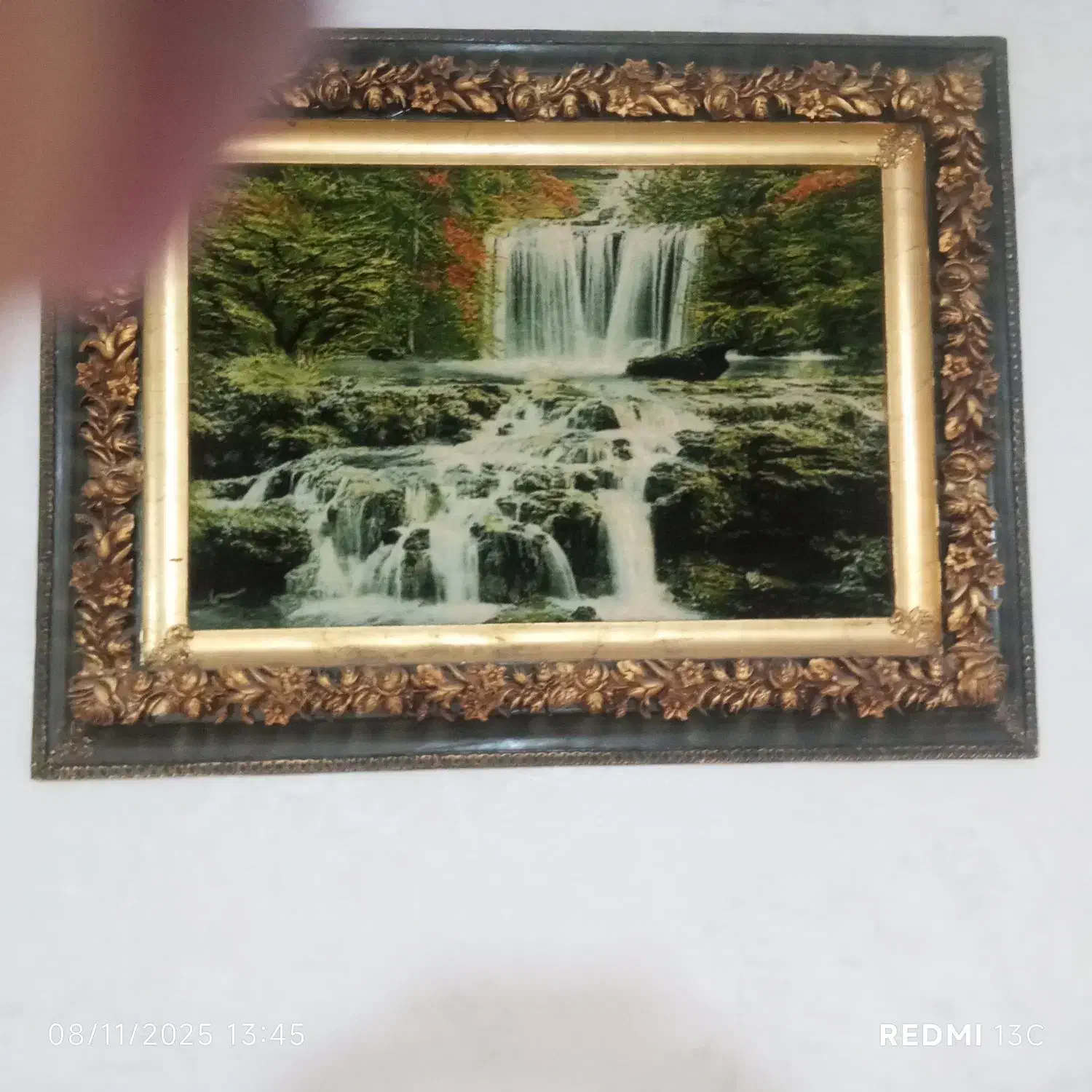 تابلو دست بافت آبشار|تابلو فرش|تهران, نعمت‌آباد|دیوار