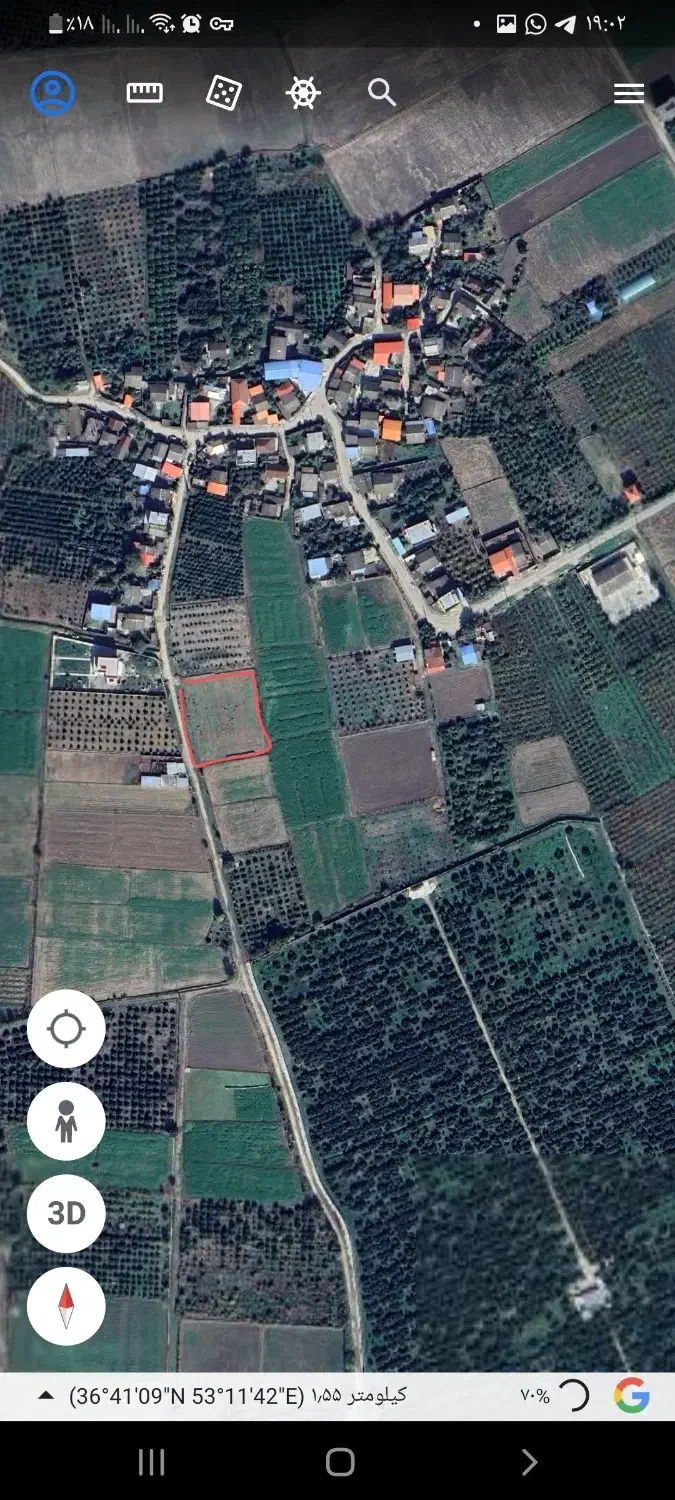 فروش زمین مناسب ویلاسازی|فروش زمین و ملک کلنگی|طبقده, |دیوار