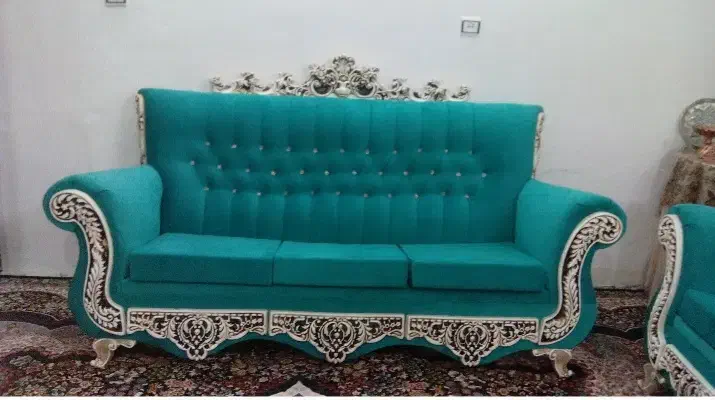 مبل راحتی شیک ۷ نفره|مبلمان خانگی و میز عسلی|مشهد, سمزقند|دیوار