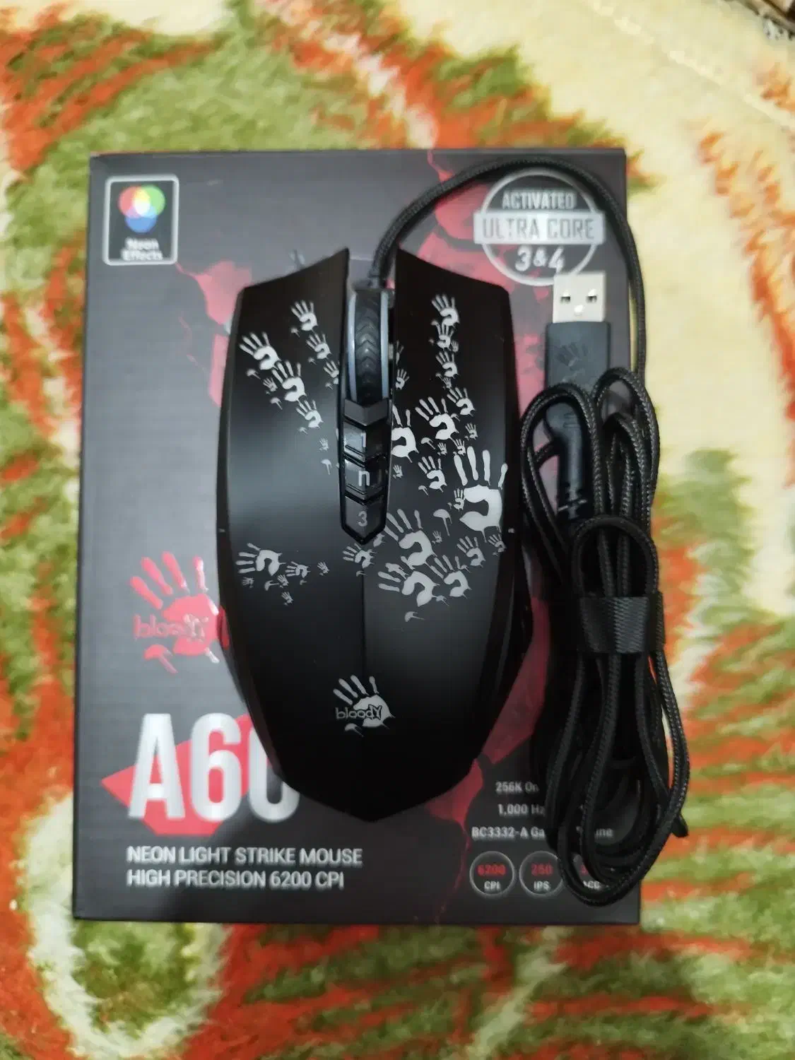 موس بلادی A60 سالم کم کار|قطعات و لوازم جانبی رایانه|شیراز, نیستان|دیوار