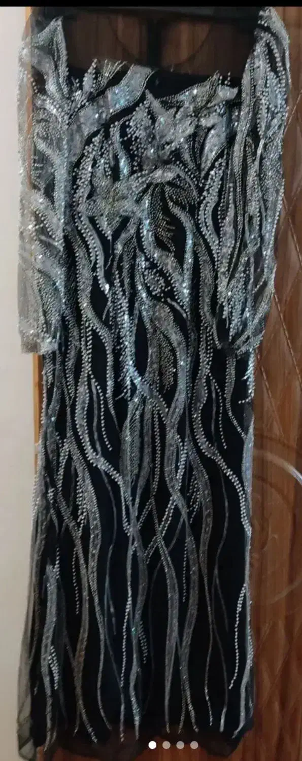 لباس مجلسی پنل سنگی جواهر دوزی|لباس|سهند, |دیوار