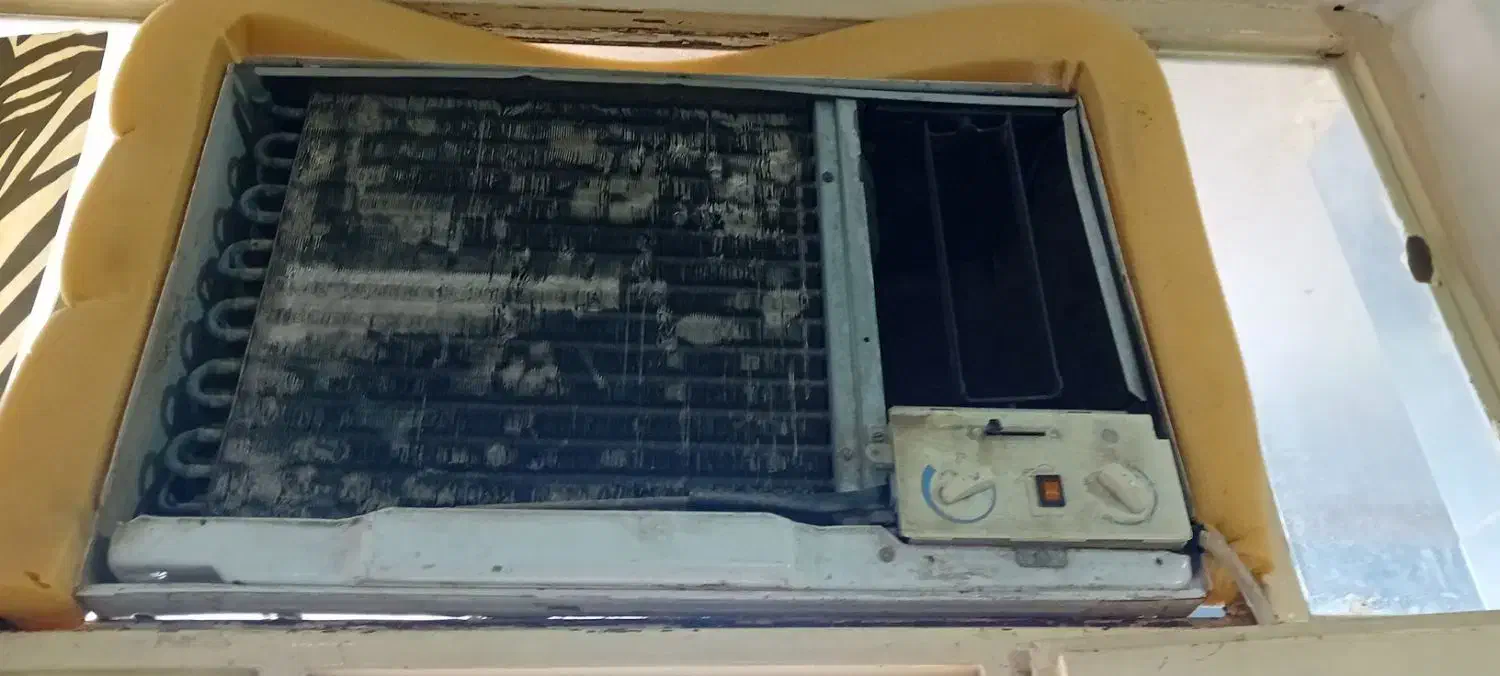 کولر پنجره ای|کولر گازی و فن‌کوئل|ایذه, |دیوار