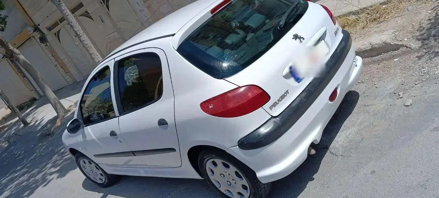 206 تیپ 2 مدل 85 سفید صدفی|خودرو سواری و وانت|بجنورد, |دیوار