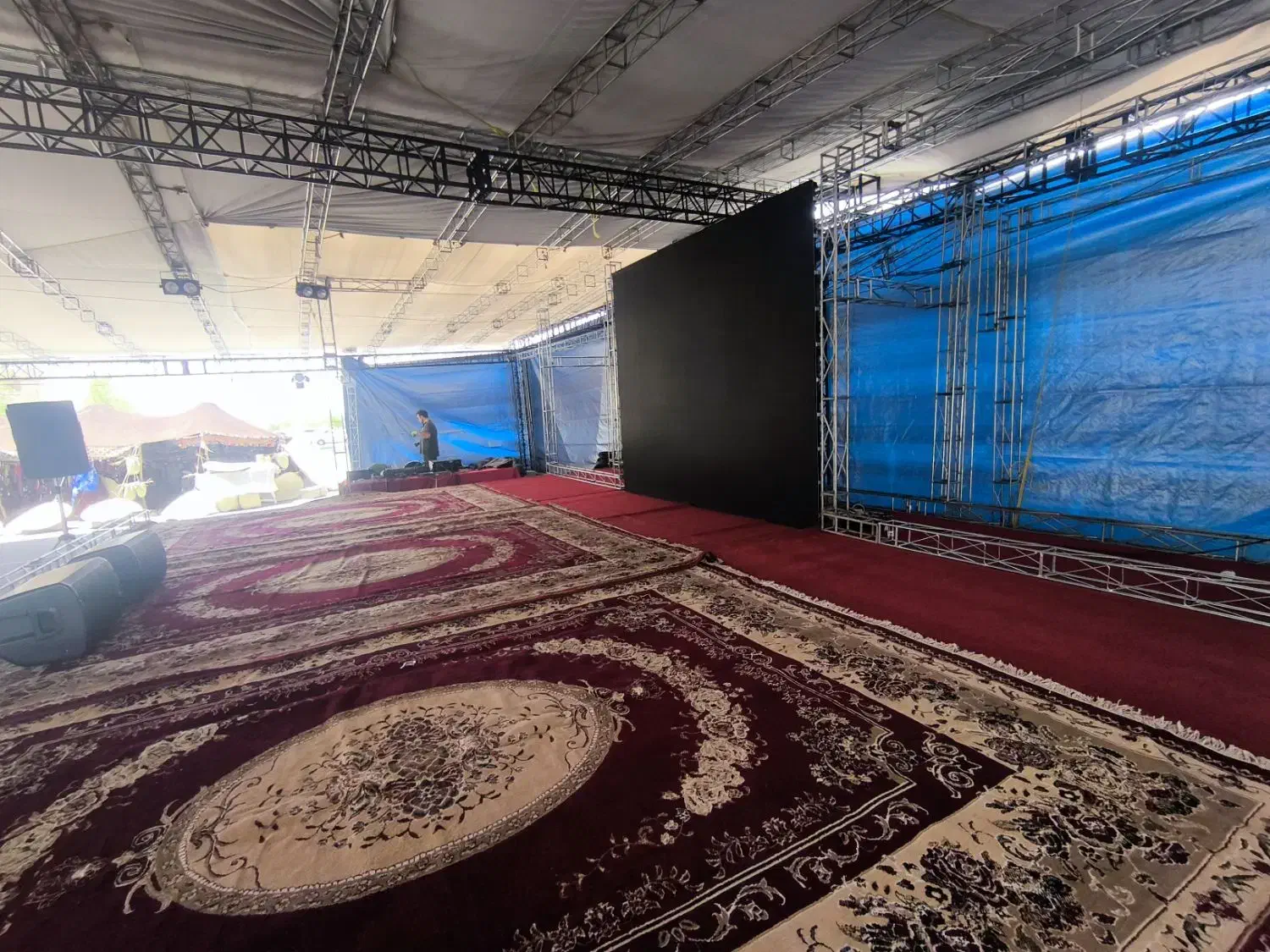 اجاره،فروش،نصب،اسپیس فریم و استیج هلندی|خدمات پیشه و مهارت|تهران, شهرک هما|دیوار