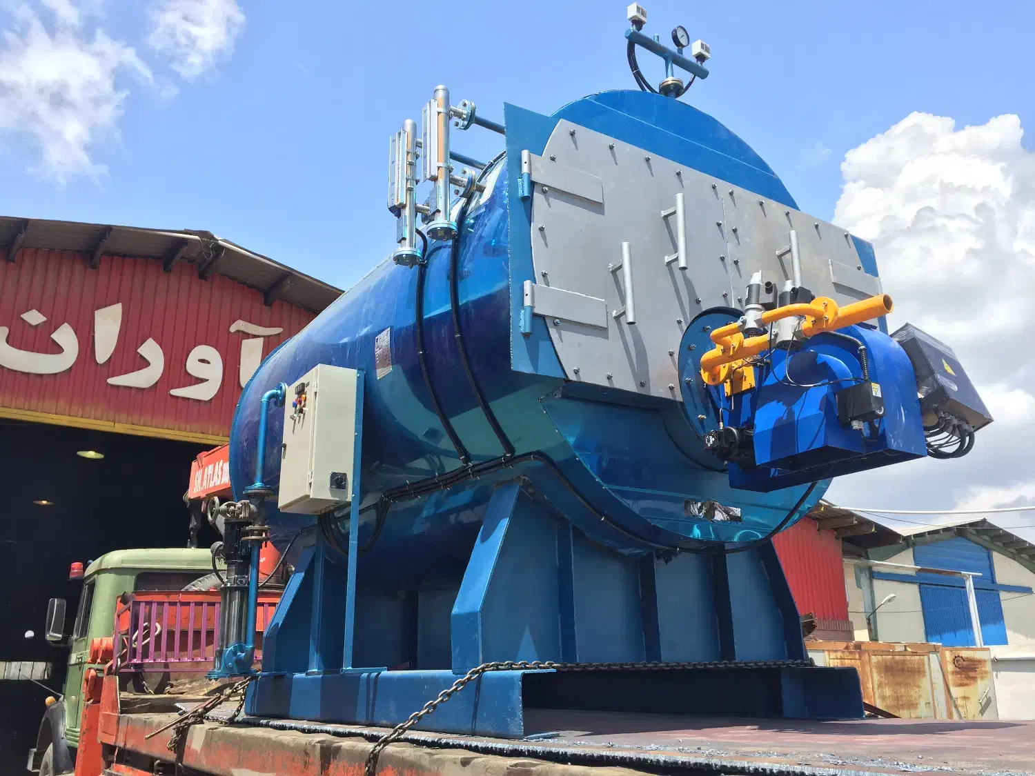 دیگ بخار با آنالیز آتشخوار|ماشین‌آلات صنعتی|قزوین, |دیوار