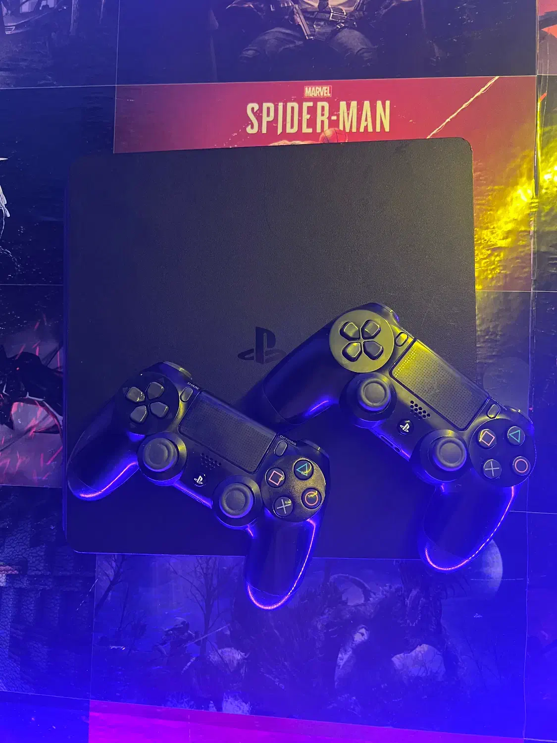 Ps4 slim ۱ ترابایت|کنسول، بازی ویدئویی و آنلاین|قم, عربستان|دیوار
