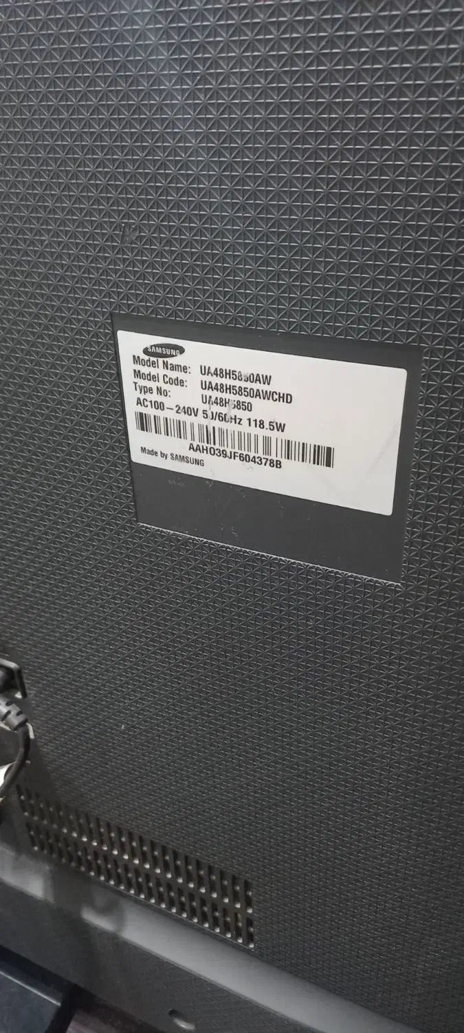 تلویزیون سامسونگ|تلویزیون و پروژکتور|تهران, دروس|دیوار