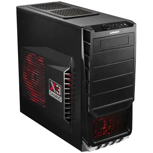 قاب کیس گرین x3 gaming|قطعات و لوازم جانبی رایانه|مشهد, کشف|دیوار