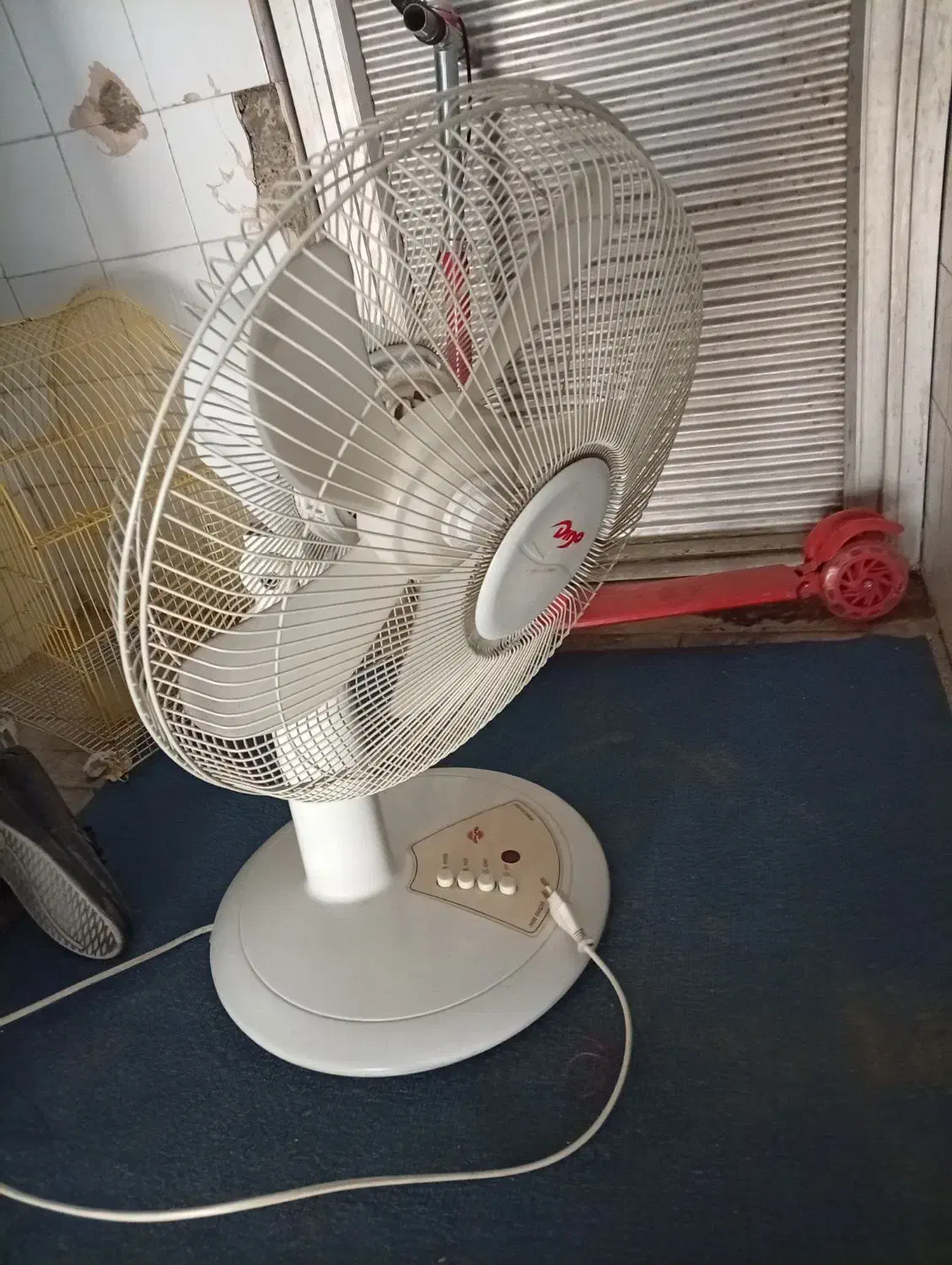 پنکه|پنکه و تصفیه‌کنندهٔ هوا|ری, صفاییه (چشمه علی)|دیوار