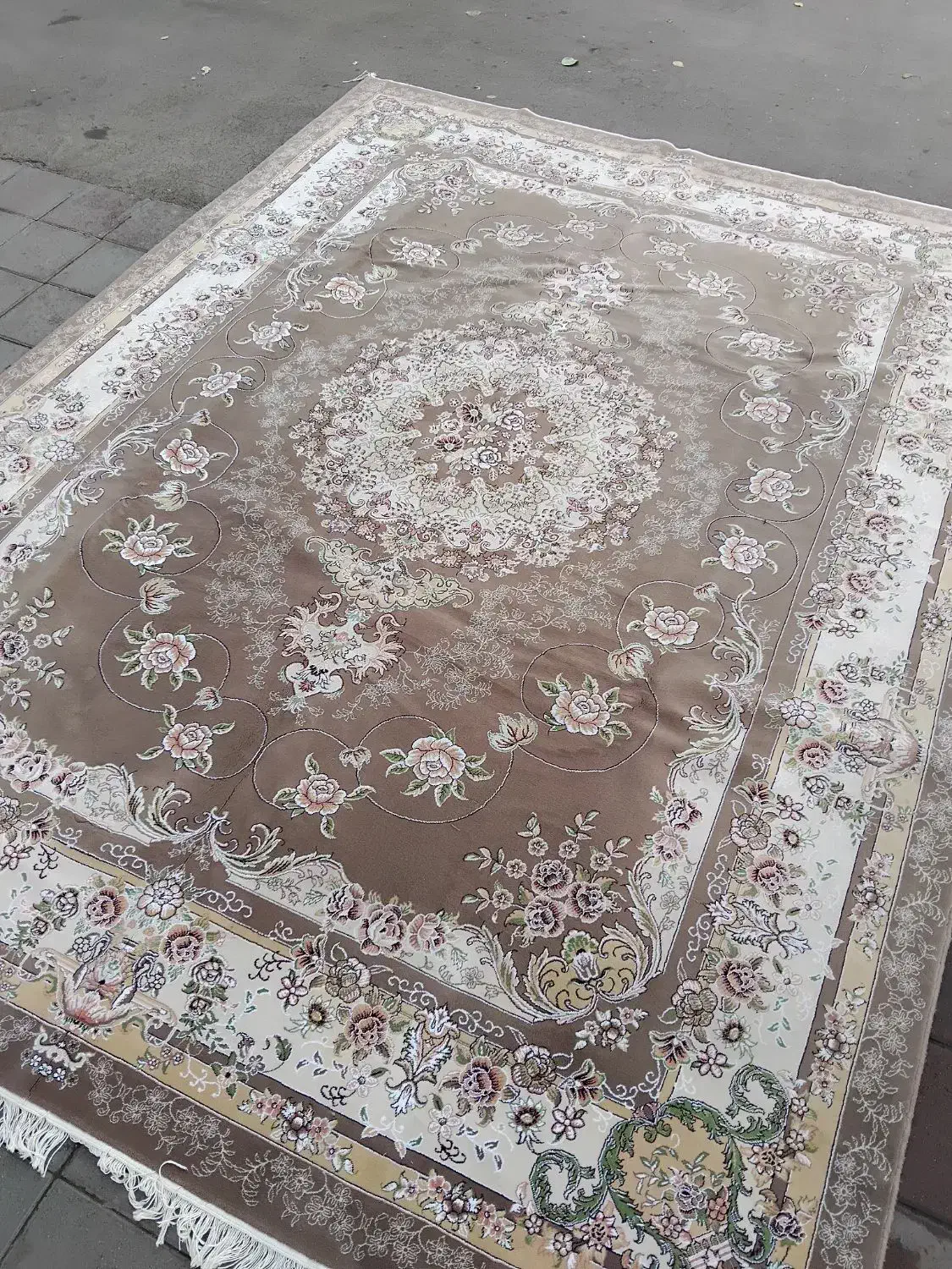 فرش ۱۲ متری جفت درحد نو|فرش|ساوه, |دیوار